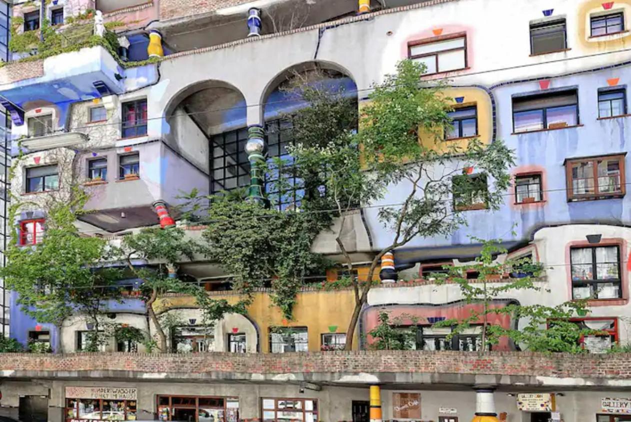 Ruhiges Dachgeschoss Cityapartment Im Zentrum Wiens Екстер'єр фото